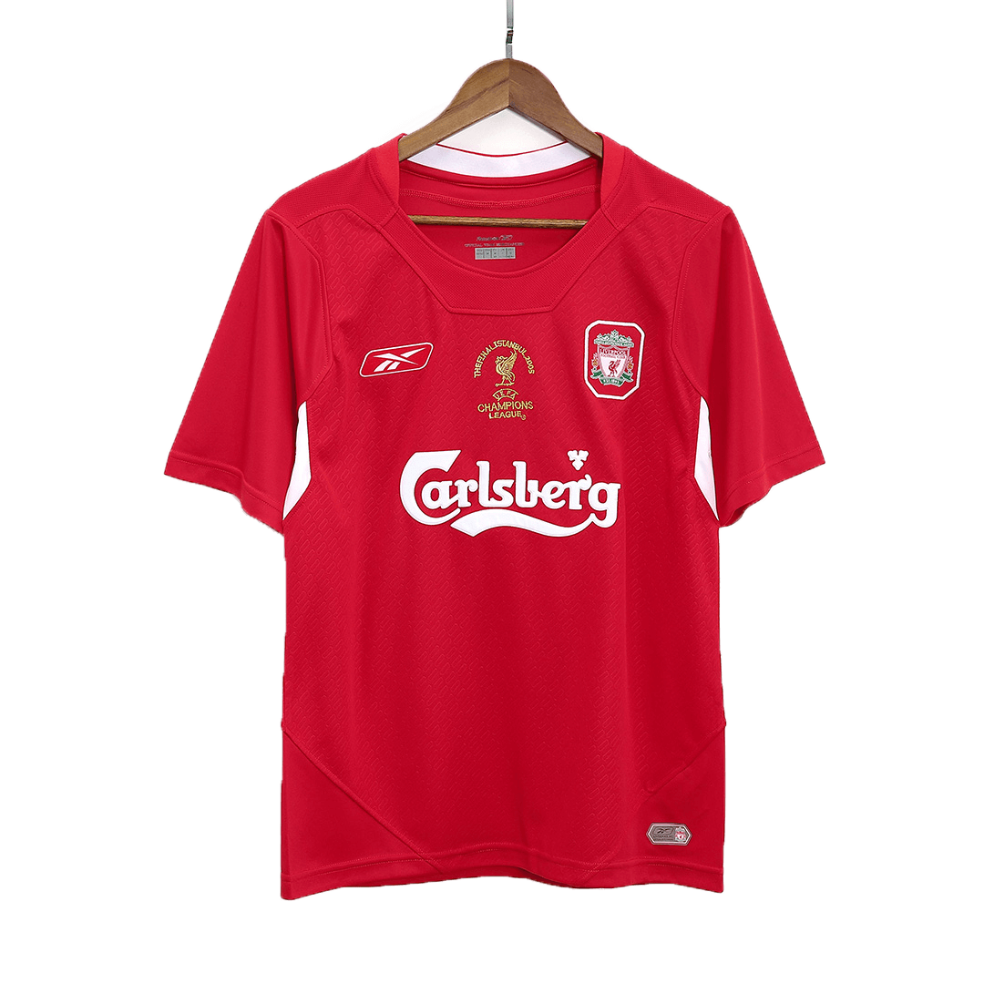 Retro 2005 Liverpool Soccer Jersey - Pro Jersey Shop