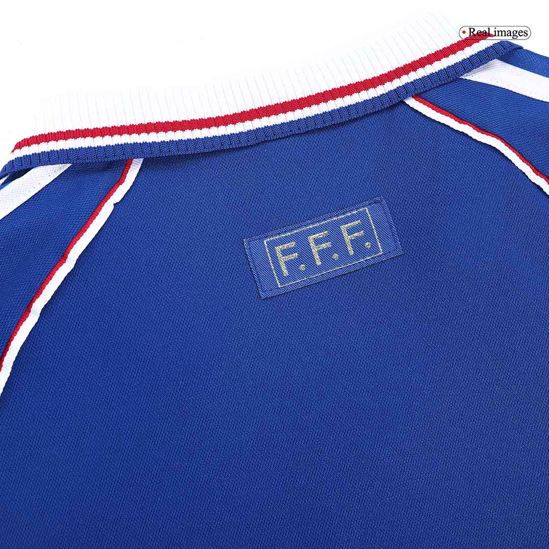 Retro 1998 France Home Soccer Jersey - Pro Jersey Shop