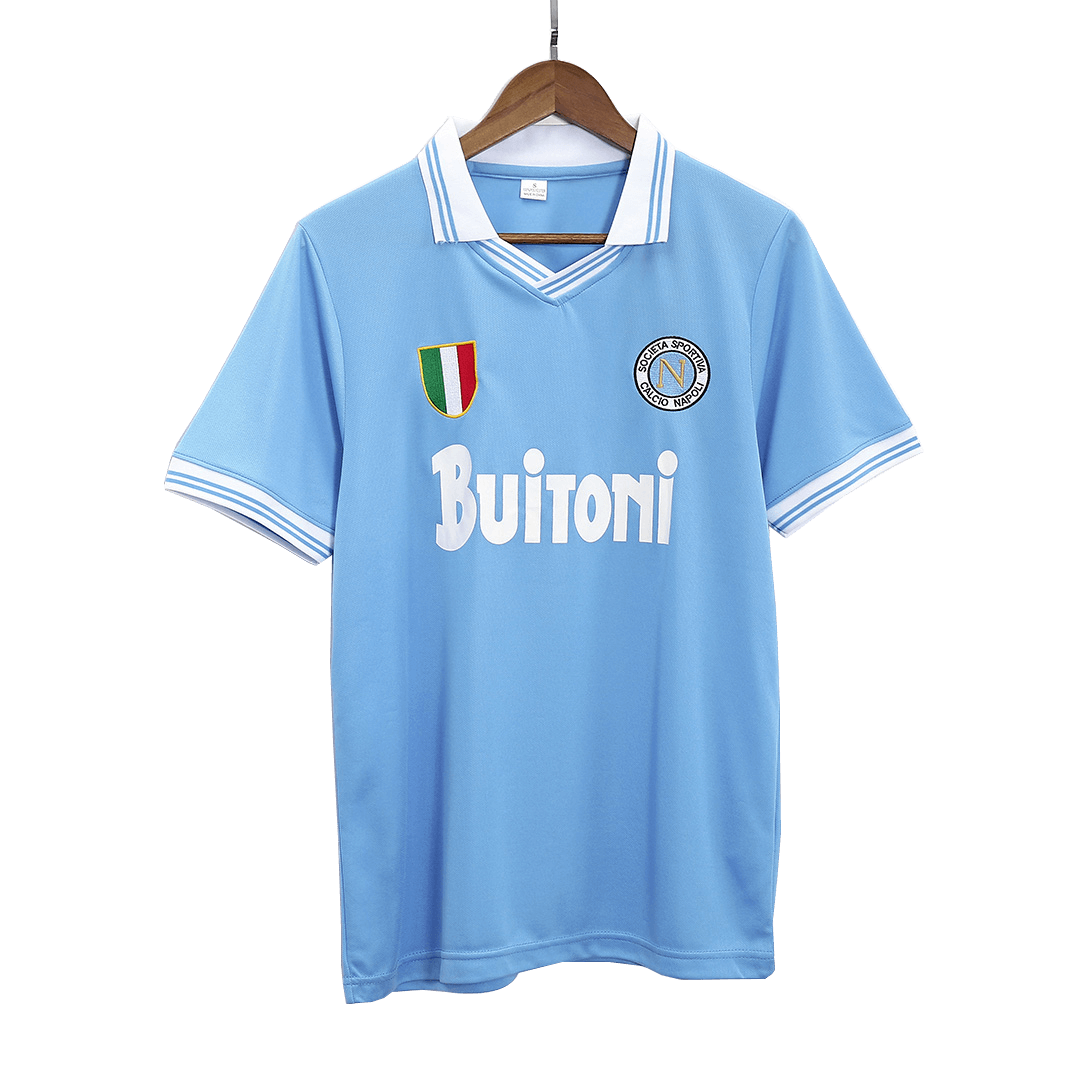 Retro 1986/87 Napoli Home Soccer Jersey - Pro Jersey Shop