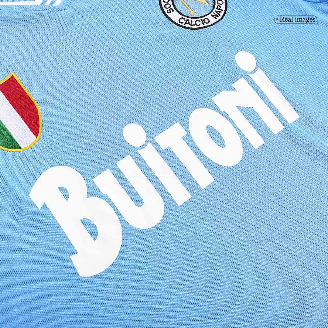 Retro 1986/87 Napoli Home Soccer Jersey - Pro Jersey Shop