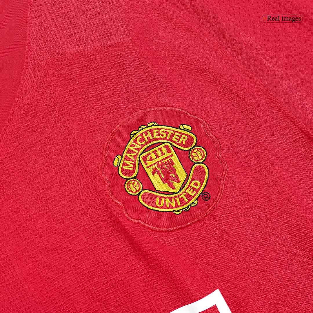 Retro 2007/08 RONALDO #7 Manchester United Home Long Sleeves Soccer Jersey - Pro Jersey Shop