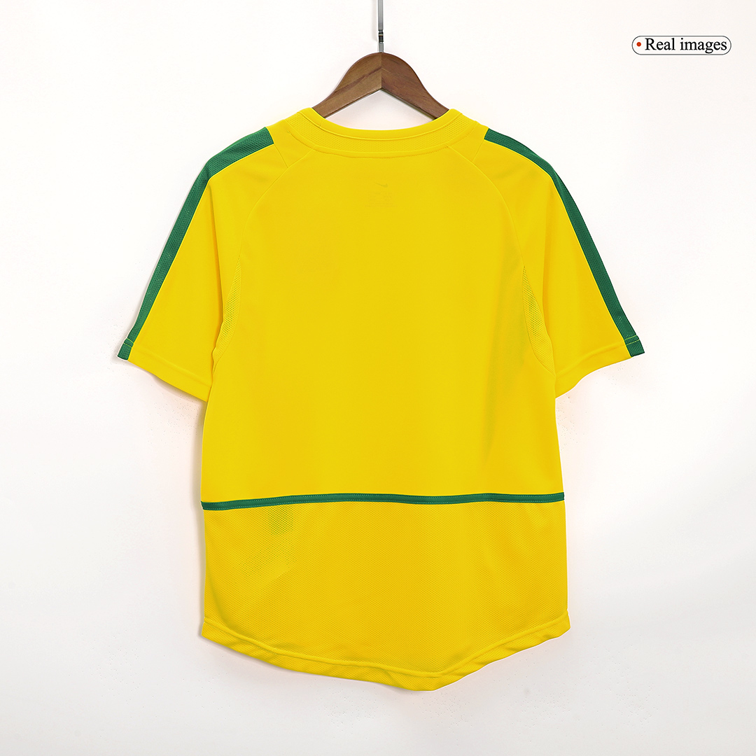 Retro 2002/03 Brazil Home Soccer Jersey - Pro Jersey Shop