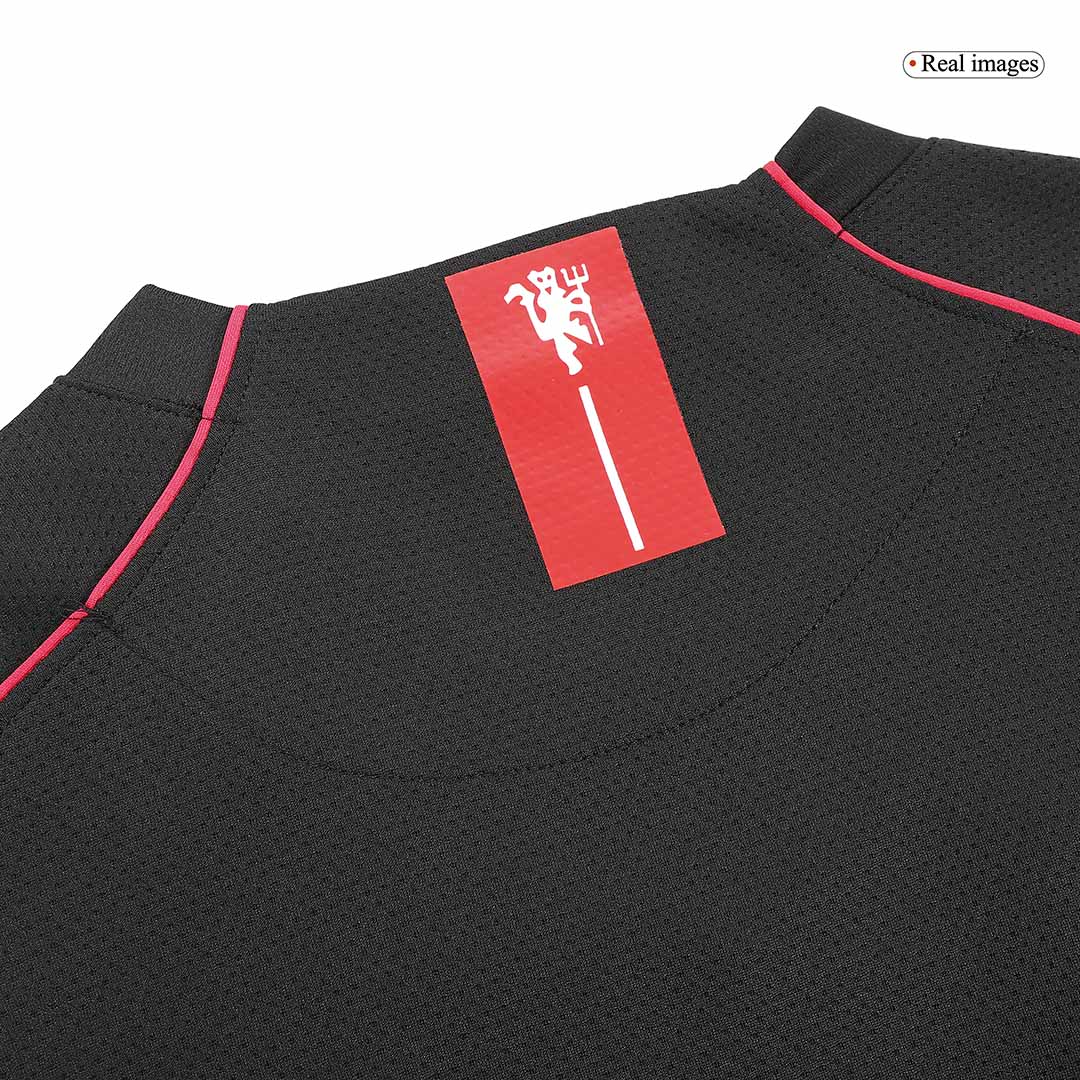 Retro 2007/08 RONALDO #7 Manchester United Away Long Sleeves Soccer Jersey - Pro Jersey Shop