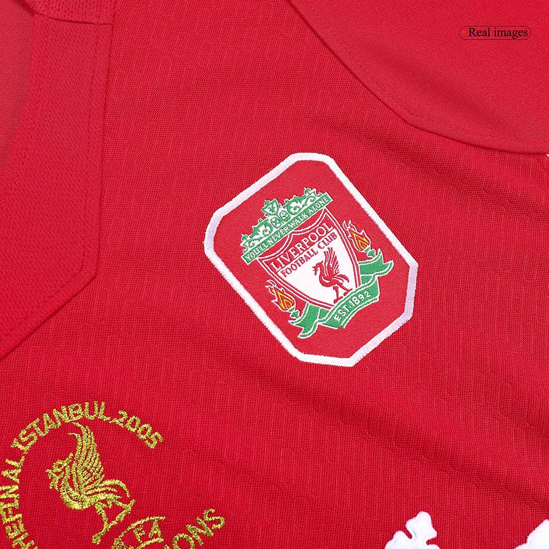 Retro 2005 Liverpool Soccer Jersey - Pro Jersey Shop
