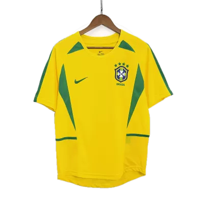 Men's Retro 2002/03 Brazil Home Soccer Jersey Shirt - World Cup - Pro Jersey Shop