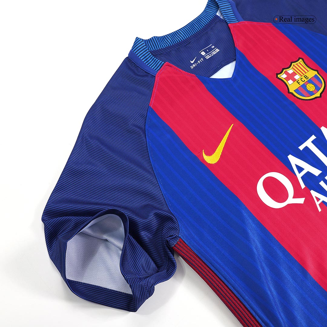 Retro 2016/17 Barcelona Home Soccer Jersey - Pro Jersey Shop