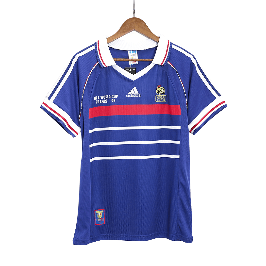 Retro 1998 World Cup France Home Soccer Jersey - Pro Jersey Shop