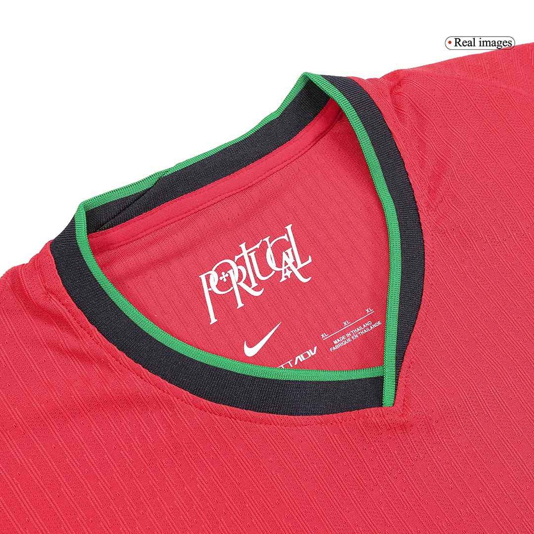 Men's Authentic Portugal Home Soccer Jersey Shirt - Player Version - Pro Jersey Shop