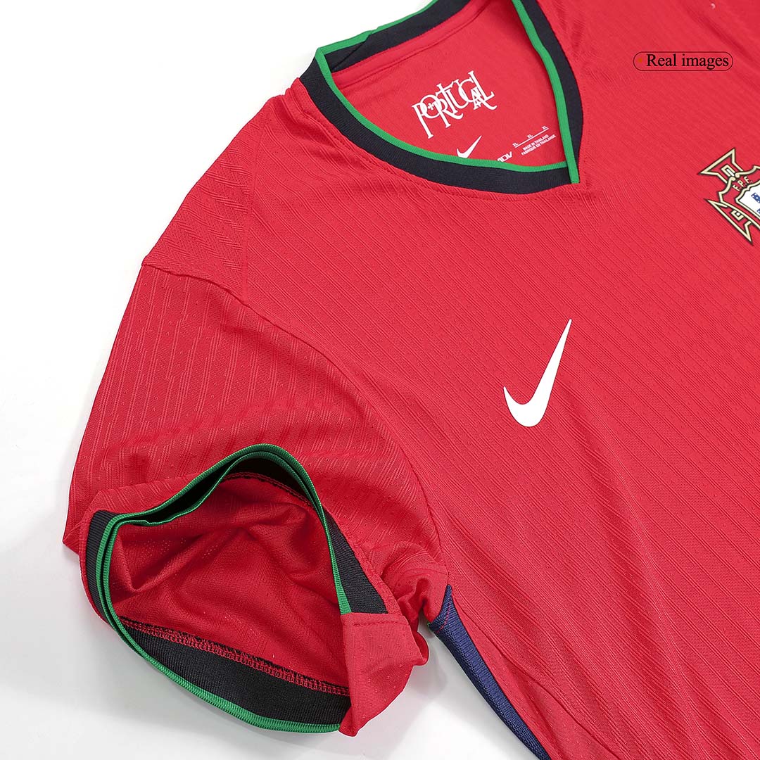 Men's Authentic Portugal Home Soccer Jersey Shirt - Player Version - Pro Jersey Shop