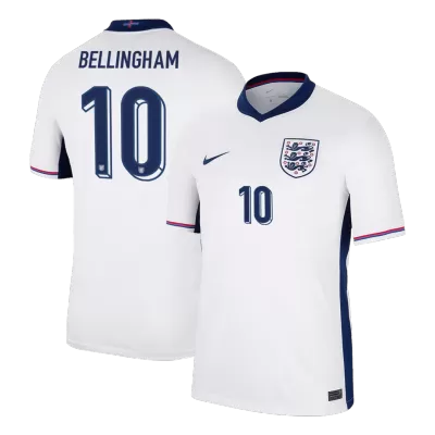 Premium Quality Men's BELLINGHAM #10 England Home Soccer Jersey Shirt Euro 2024 - Fan Version - Pro Jersey Shop