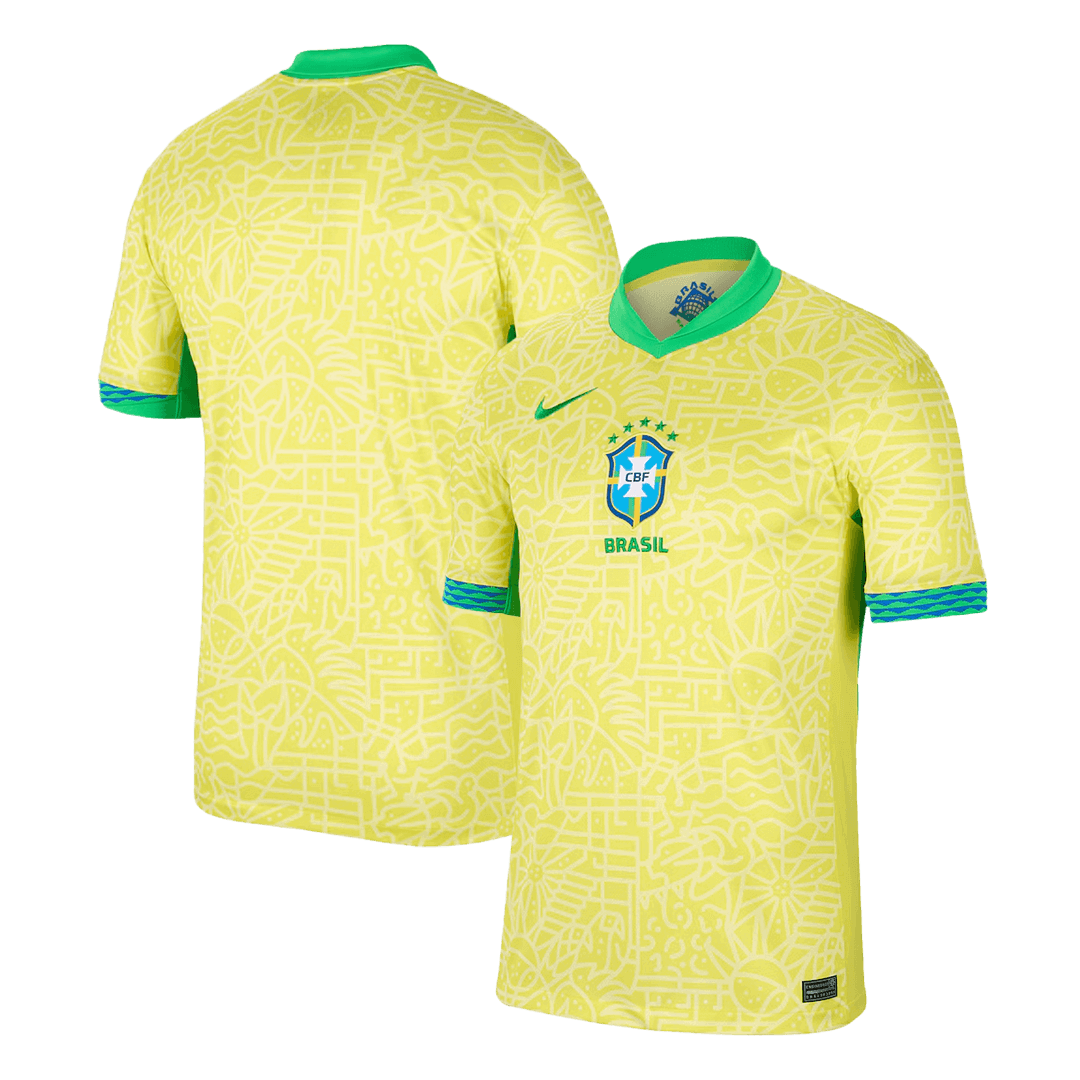 Brazil Home Soccer Jersey Replica - Pro Jersey Shop