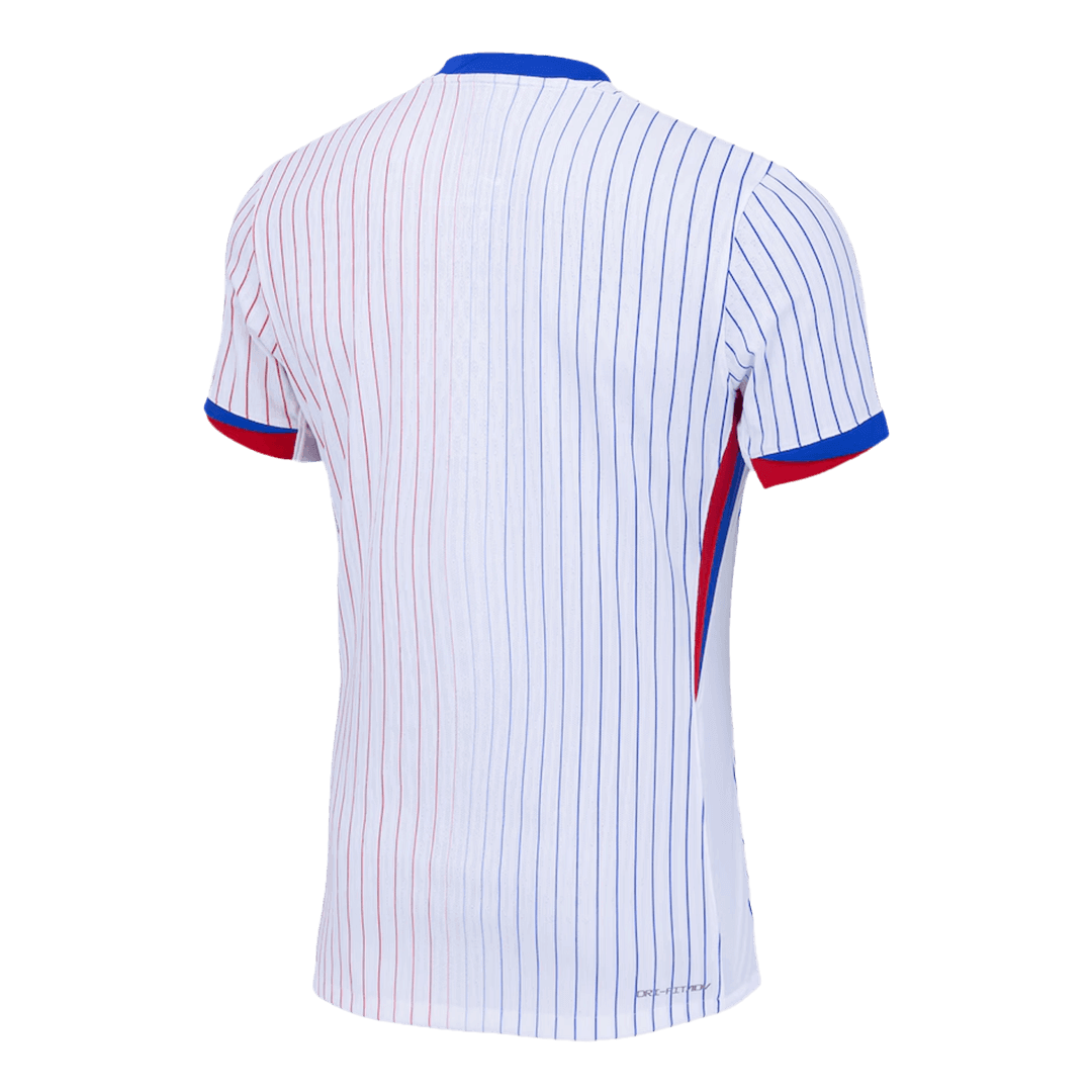Men's Authentic France Away Soccer Jersey Shirt EURO - Player Version - Pro Jersey Shop
