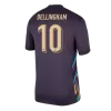 Premium Quality Men's BELLINGHAM #10 England Away Soccer Jersey Shirt Euro 2024 - Fan Version - Pro Jersey Shop