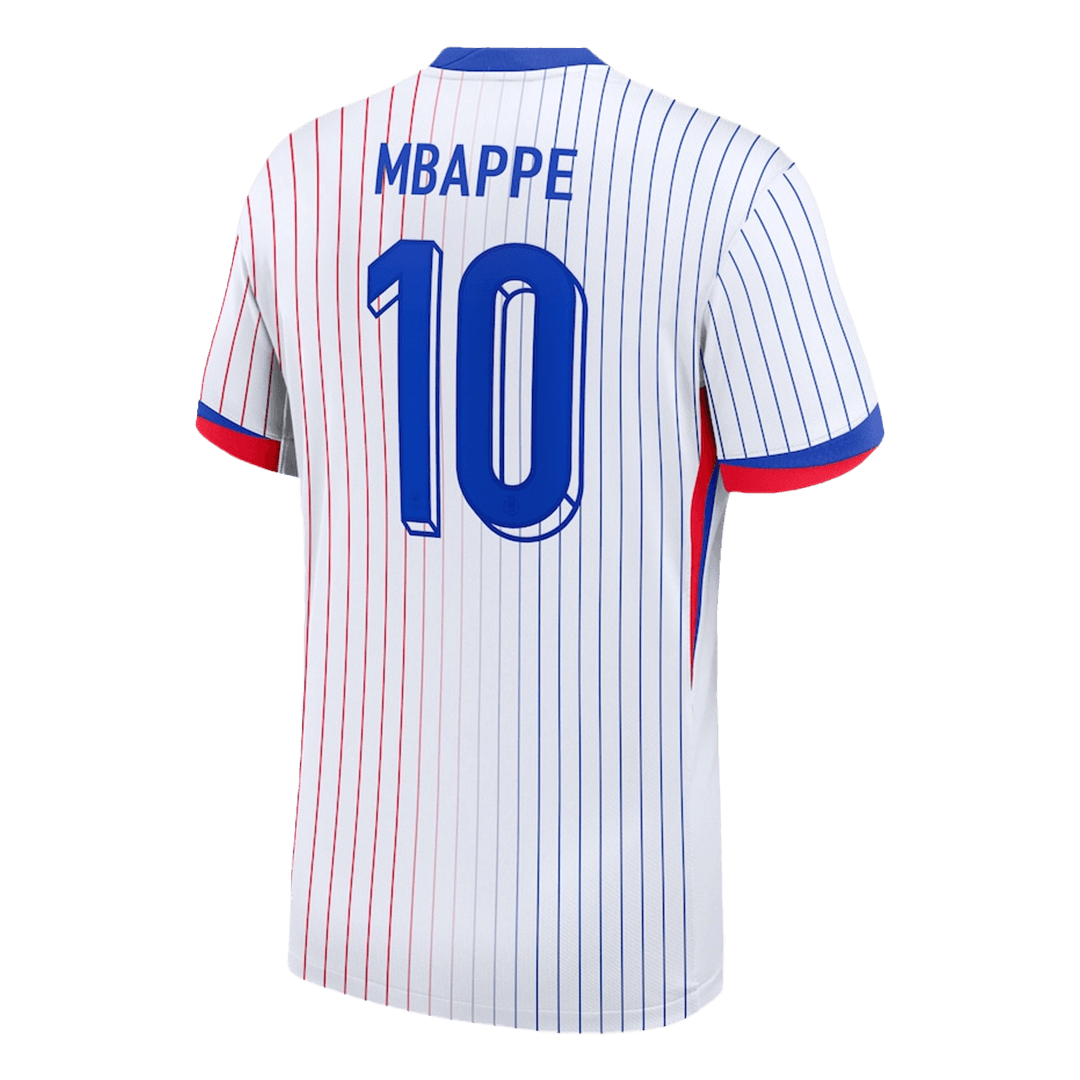 Premium Quality Men's MBAPPE #10 France Away Soccer Jersey Shirt Euro - Fan Version - Pro Jersey Shop
