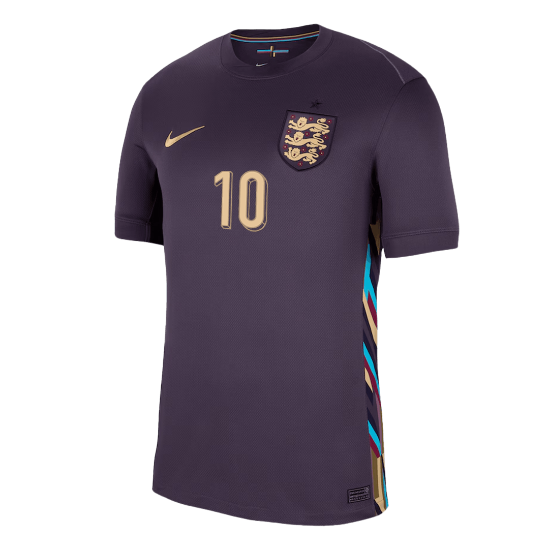 Premium Quality Men's BELLINGHAM #10 England Away Soccer Jersey Shirt Euro - Fan Version - Pro Jersey Shop