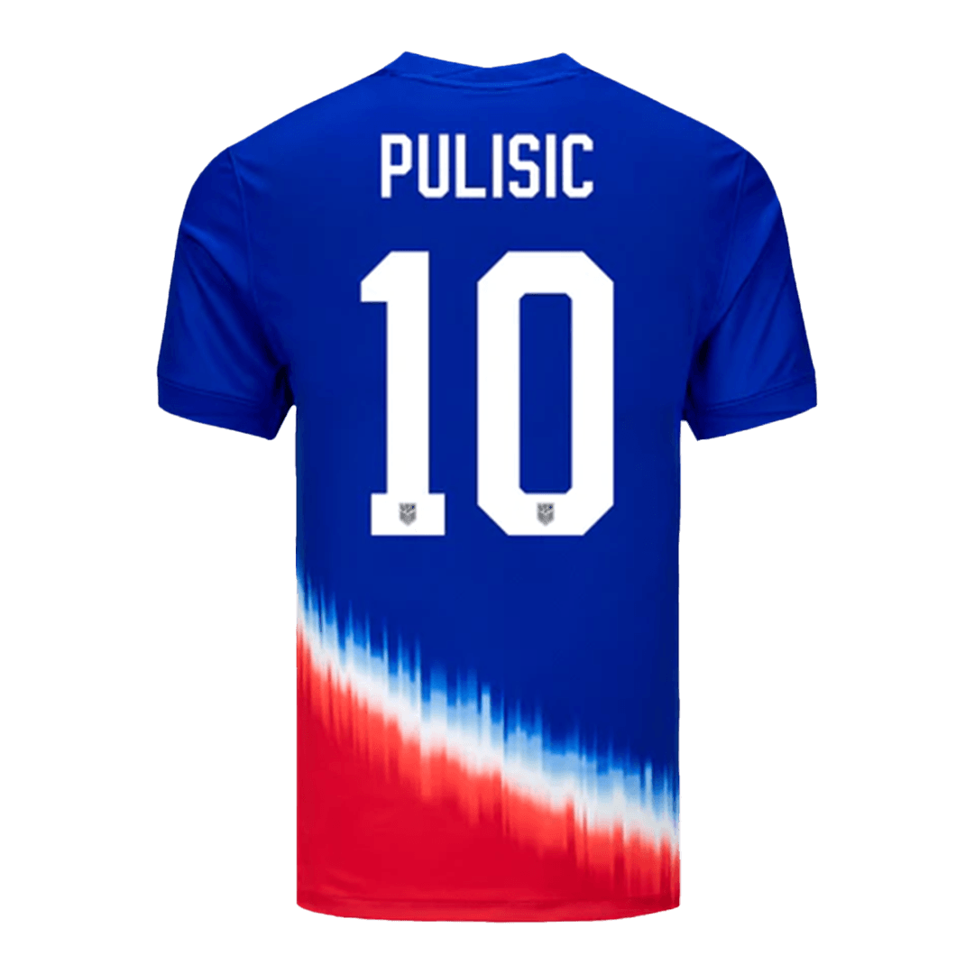 Premium Quality Men's PULISIC #10 USA Away Soccer Jersey Shirt COPA AMÉRICA - Fan Version - Pro Jersey Shop