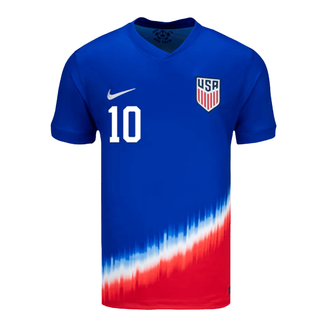 Premium Quality Men's PULISIC #10 USA Away Soccer Jersey Shirt COPA AMÉRICA - Fan Version - Pro Jersey Shop
