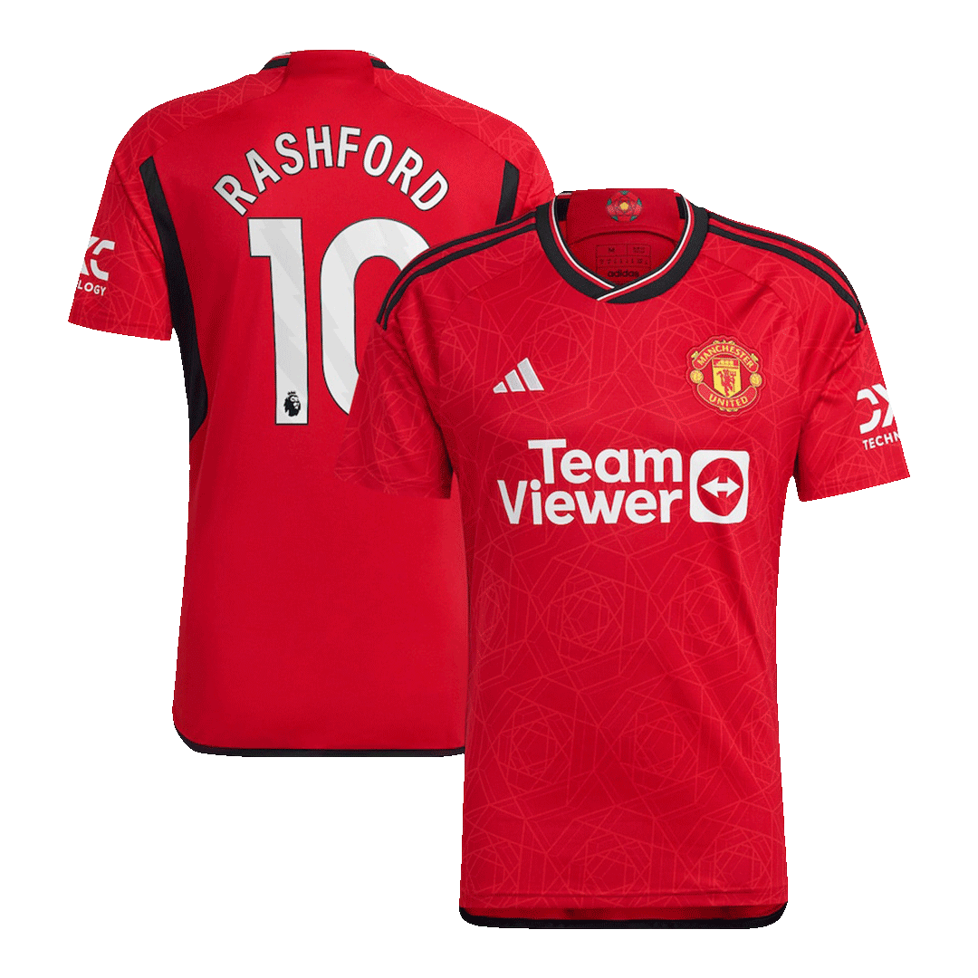 Manchester United RASHFORD #10 Home Soccer Fan Jersey 2023/24 - Pro Jersey Shop