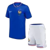 Kids France Home Soccer Jersey Kit (Jersey+Shorts) EURO 2024 - Pro Jersey Shop