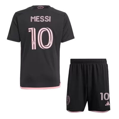 Kids MESSI #10 Inter Miami CF Away Soccer Jersey Kit (Jersey+Shorts) 2024 - Pro Jersey Shop