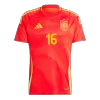 Premium Quality Men's RODRIGO #16 Spain Home Soccer Jersey Shirt Euro 2024 - Fan Version - Pro Jersey Shop