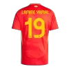 Premium Quality Men's LAMINE YAMAL #19 Spain Home Soccer Jersey Shirt Euro 2024 - Fan Version - Pro Jersey Shop