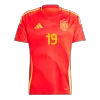 Premium Quality Men's LAMINE YAMAL #19 Spain Home Soccer Jersey Shirt Euro 2024 - Fan Version - Pro Jersey Shop