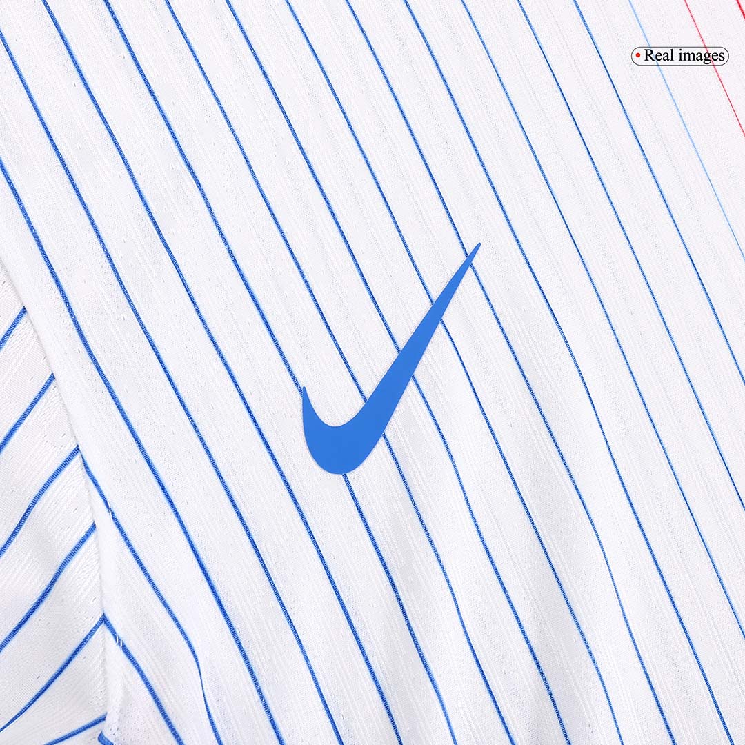 Men's Authentic France Away Soccer Jersey Shirt EURO - Player Version - Pro Jersey Shop