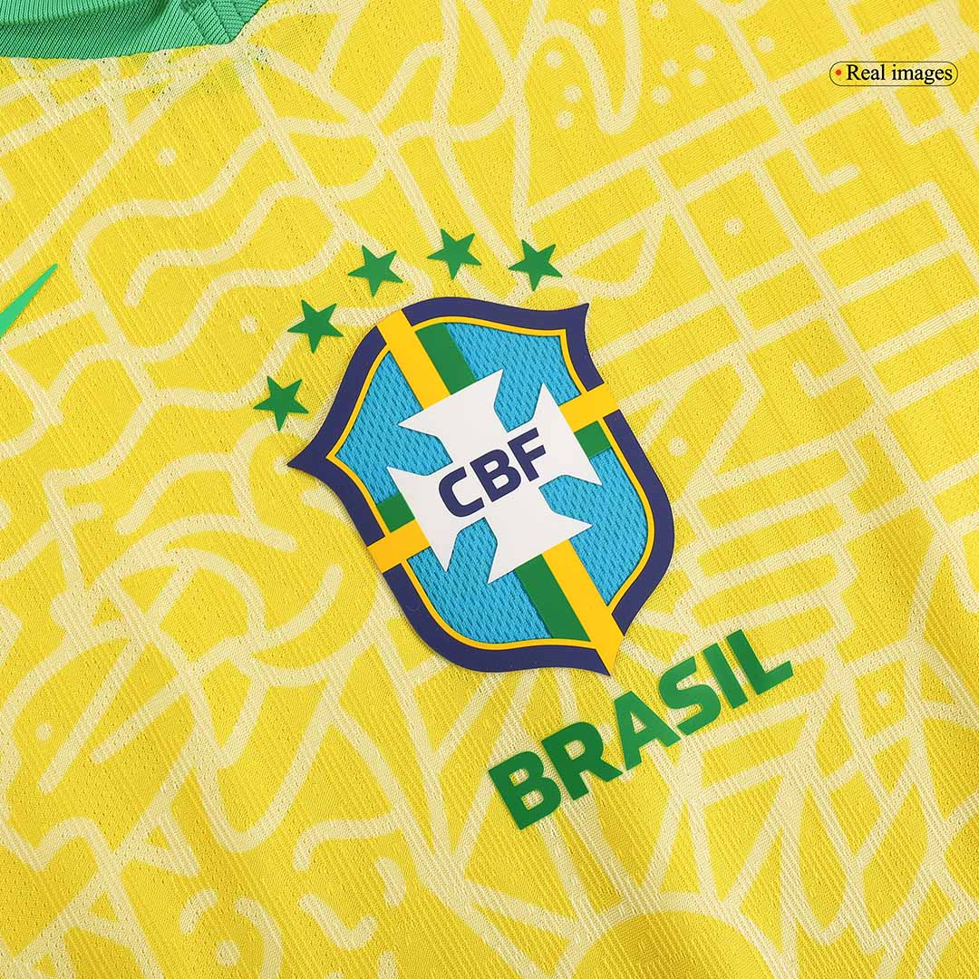 Men's Authentic Brazil Home Soccer Jersey Shirt COPA AMÉRICA - Pro Jersey Shop