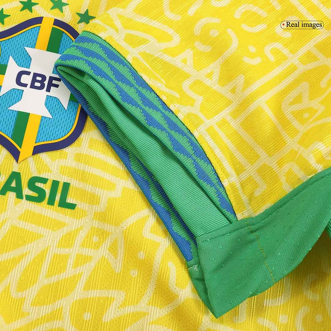 Men's Authentic Brazil Home Soccer Jersey Shirt COPA AMÉRICA - Pro Jersey Shop