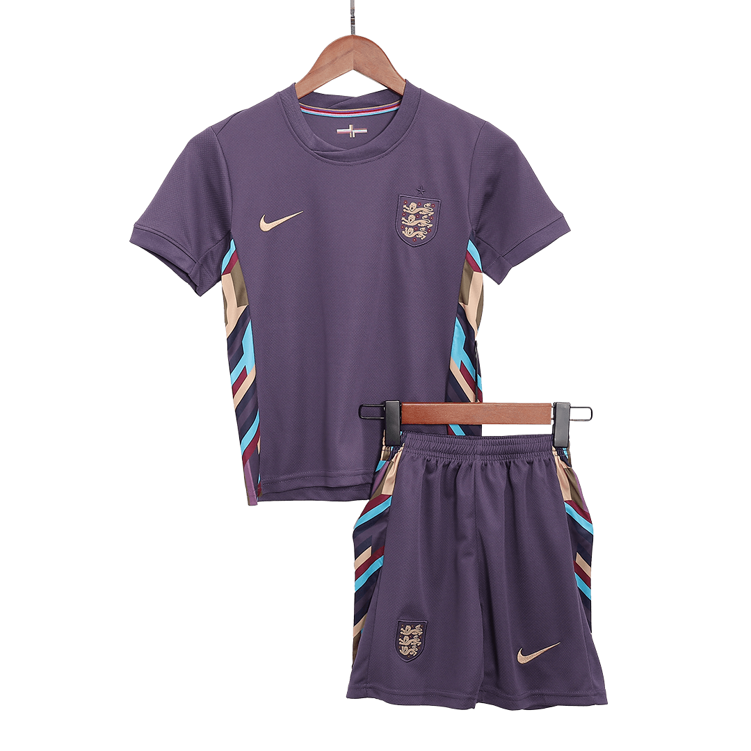 Kids England Away Soccer Jersey Kit (Jersey+Shorts) Euro - Pro Jersey Shop