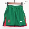 Kids Portugal Home Soccer Jersey Kit (Jersey+Shorts) EURO 2024 - Pro Jersey Shop