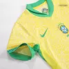 Kids Brazil Home Soccer Jersey Kit (Jersey+Shorts) COPA AMÉRICA 2024 - Pro Jersey Shop