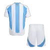 Kids Argentina Home Soccer Jersey Kit (Jersey+Shorts) COPA AMÉRICA 2024 - Pro Jersey Shop