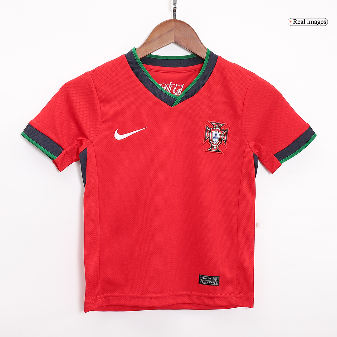 Kids Portugal Home Soccer Jersey Kit (Jersey+Shorts) EURO - Pro Jersey Shop