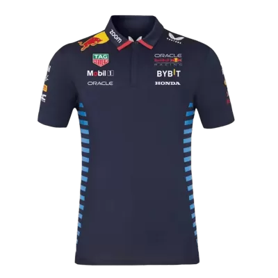 Premium Quality Men's Red Bull F1 Racing Team Polo 2024 - Navy - Pro Jersey Shop