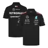 Premium Quality Men's Mercedes AMG Petronas F1 Racing Team Polo Black 2024 - Pro Jersey Shop