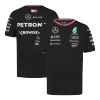 Premium Quality Men's Mercedes AMG Petronas F1 Racing Team T-Shirt Black 2024 - Pro Jersey Shop