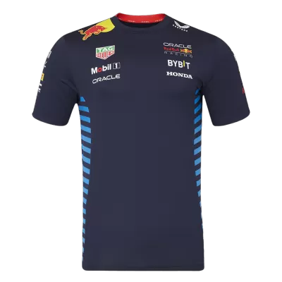 Premium Quality Men's Oracle Red Bull F1 Racing Team T-Shirt 2024 Black - Pro Jersey Shop