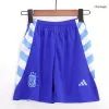 Kids Argentina Away Soccer Jersey Whole Kit (Jersey+Shorts+Socks) 2024 - Pro Jersey Shop