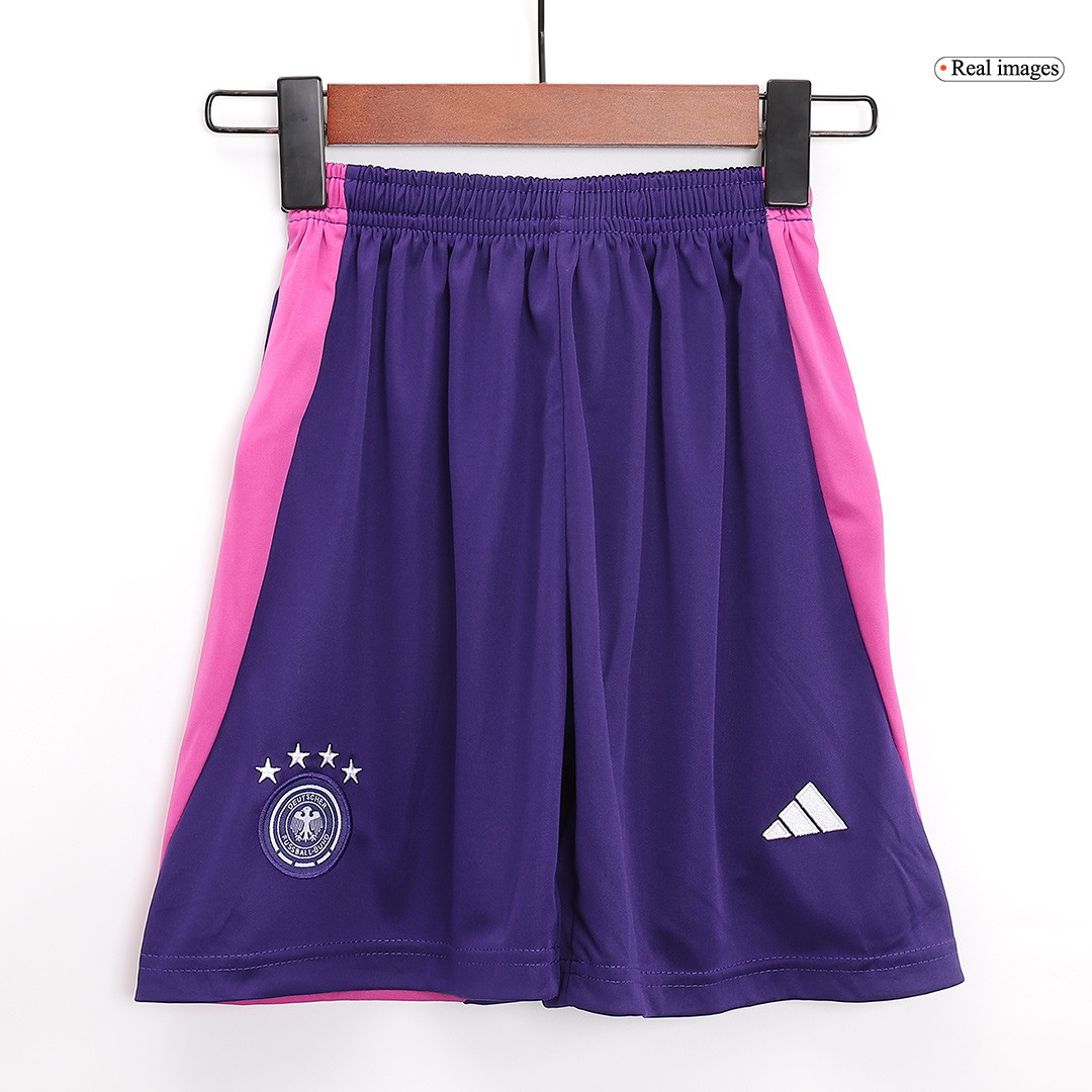 Kids Germany Away Soccer Jersey Whole Kit (Jersey+Shorts+Socks) Euro - Pro Jersey Shop