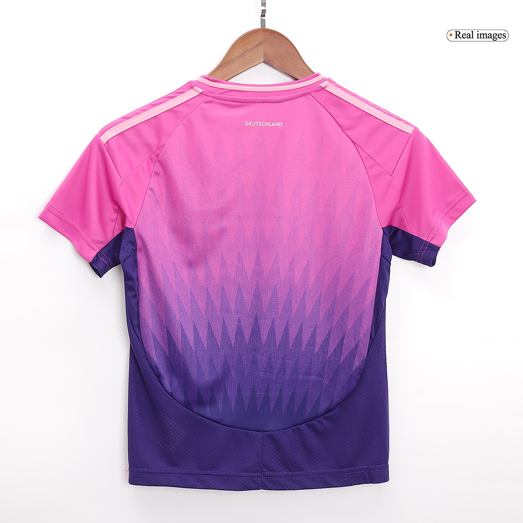 Kids Germany Away Soccer Jersey Whole Kit (Jersey+Shorts+Socks) Euro - Pro Jersey Shop