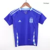 Kids Argentina Away Soccer Jersey Whole Kit (Jersey+Shorts+Socks) COPA AMÉRICA 2024 - Pro Jersey Shop