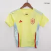 Kids Spain Away Soccer Jersey Whole Kit (Jersey+Shorts+Socks) Euro 2024 - Pro Jersey Shop