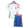 Kids Italy Away Soccer Jersey Whole Kit (Jersey+Shorts+Socks) Euro 2024 - Pro Jersey Shop