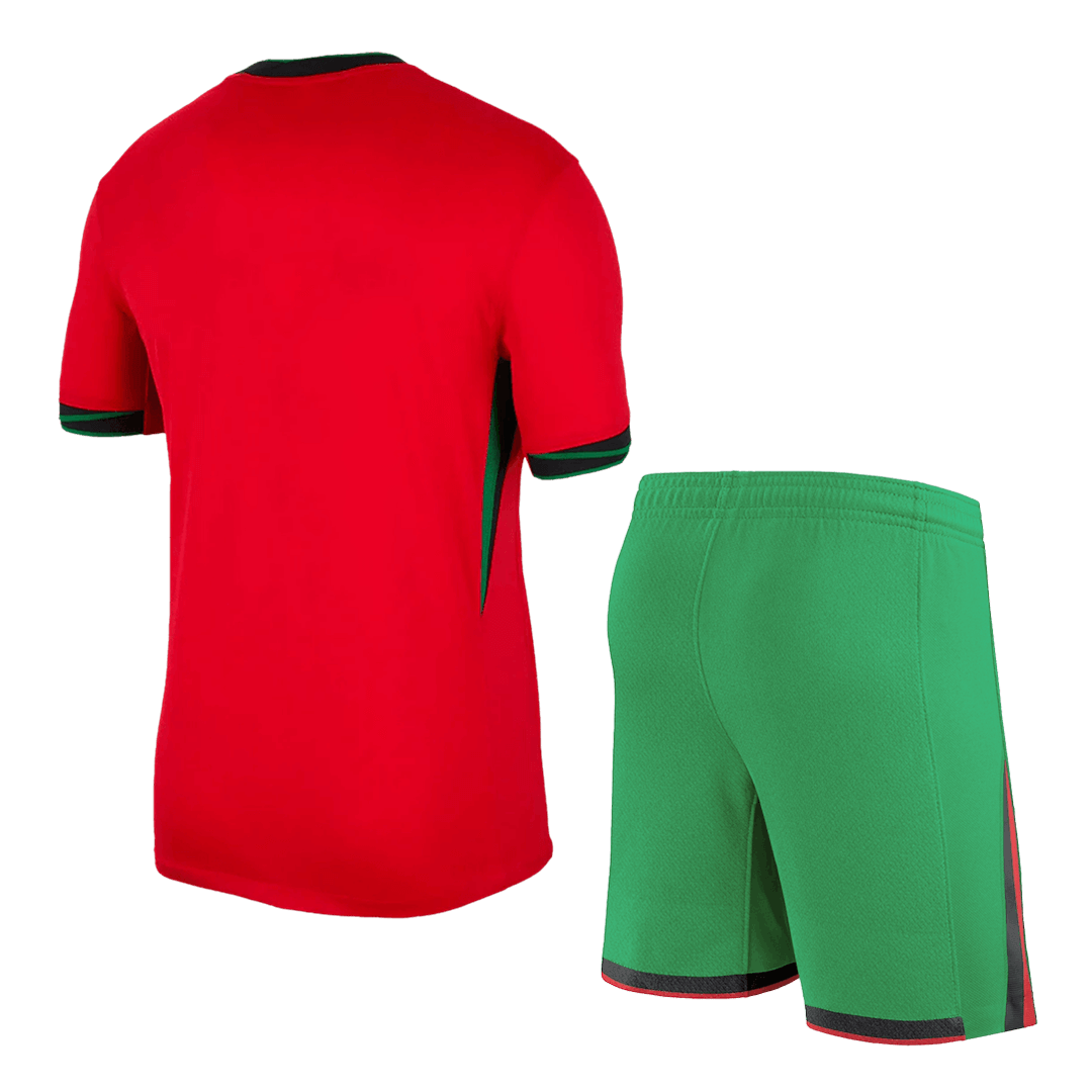 Premium Quality Men's Portugal Home Soccer Jersey Kit (Jersey+Shorts) Euro Euro - Pro Jersey Shop
