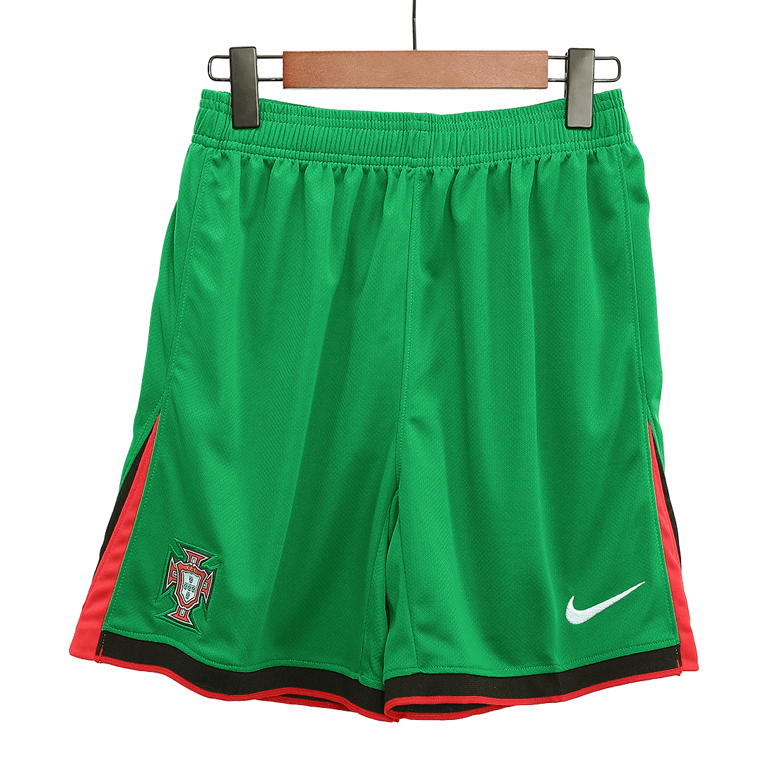 Men's Portugal Home Soccer Shorts EURO - Pro Jersey Shop