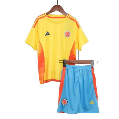 Kids Colombia Home Soccer Jersey Kit (Jersey+Shorts) COPA AMÉRICA 2024 - Pro Jersey Shop