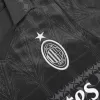 Kids AC Milan x Pleasures Fourth Away Soccer Jersey Kit (Jersey+Shorts) 2023/24-Dark version - Pro Jersey Shop