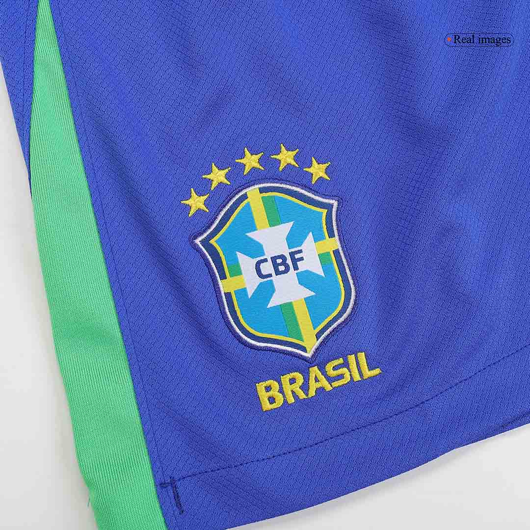 Men's Brazil Home Soccer Shorts COPA AMÉRICA - Pro Jersey Shop